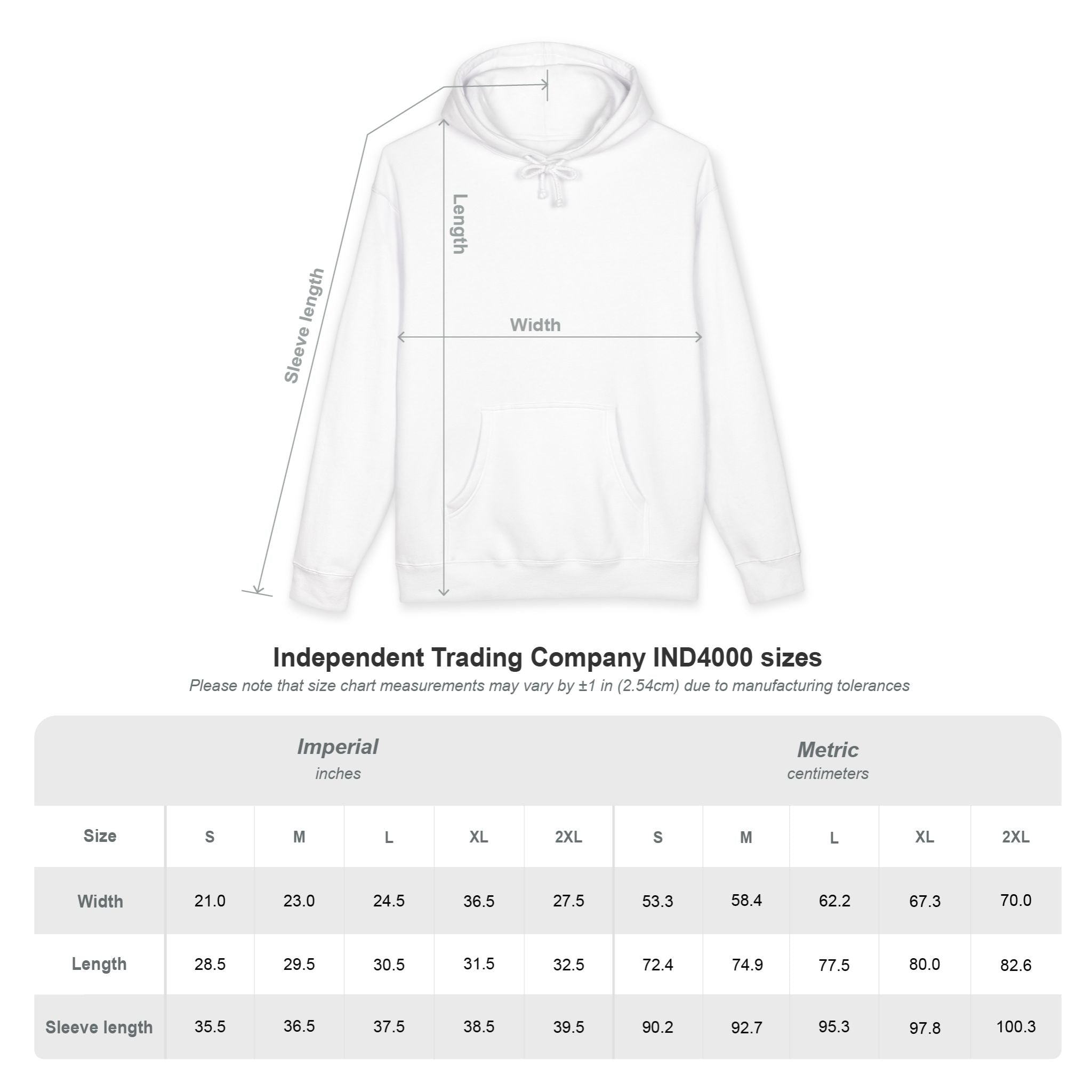 Classic "Love on YOU" Heavyweight Hooded Sweatshirt