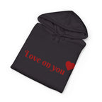 Classic "Love on YOU" Heavyweight Hooded Sweatshirt