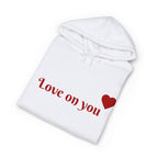 Classic "Love on YOU" Heavyweight Hooded Sweatshirt