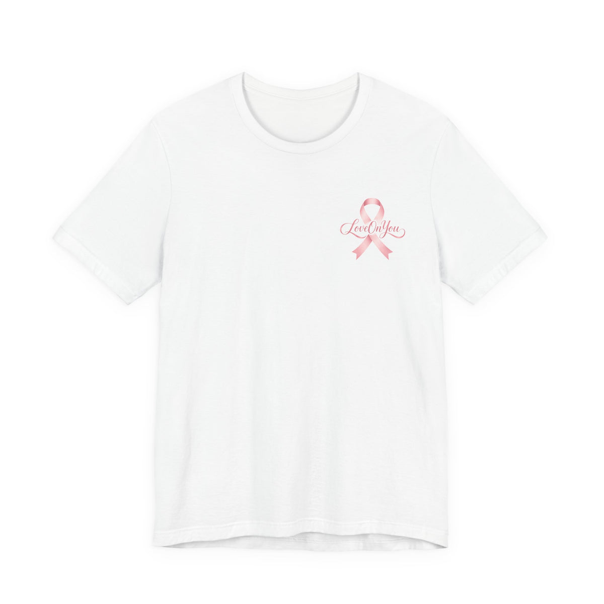 Love On You - Breast Cancer Awareness Jersey Short Sleeve Tee