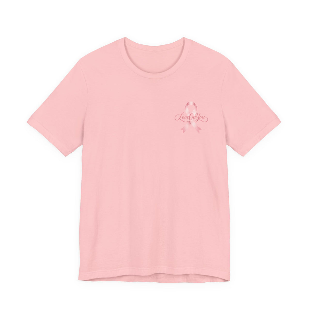 Love On You - Breast Cancer Awareness Jersey Short Sleeve Tee