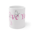 Wings of Hope | Breast Cancer Awareness Butterfly Mug