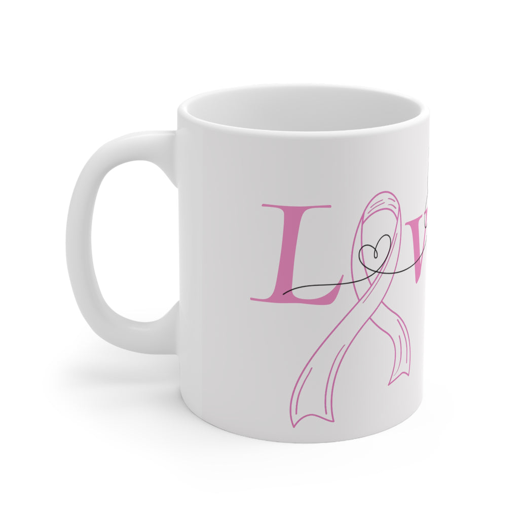 Wings of Hope | Breast Cancer Awareness Butterfly Mug