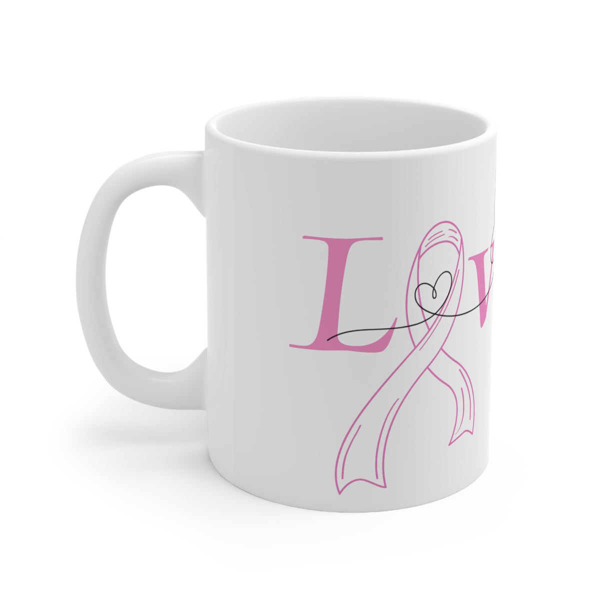 Wings of Hope | Breast Cancer Awareness Butterfly Mug