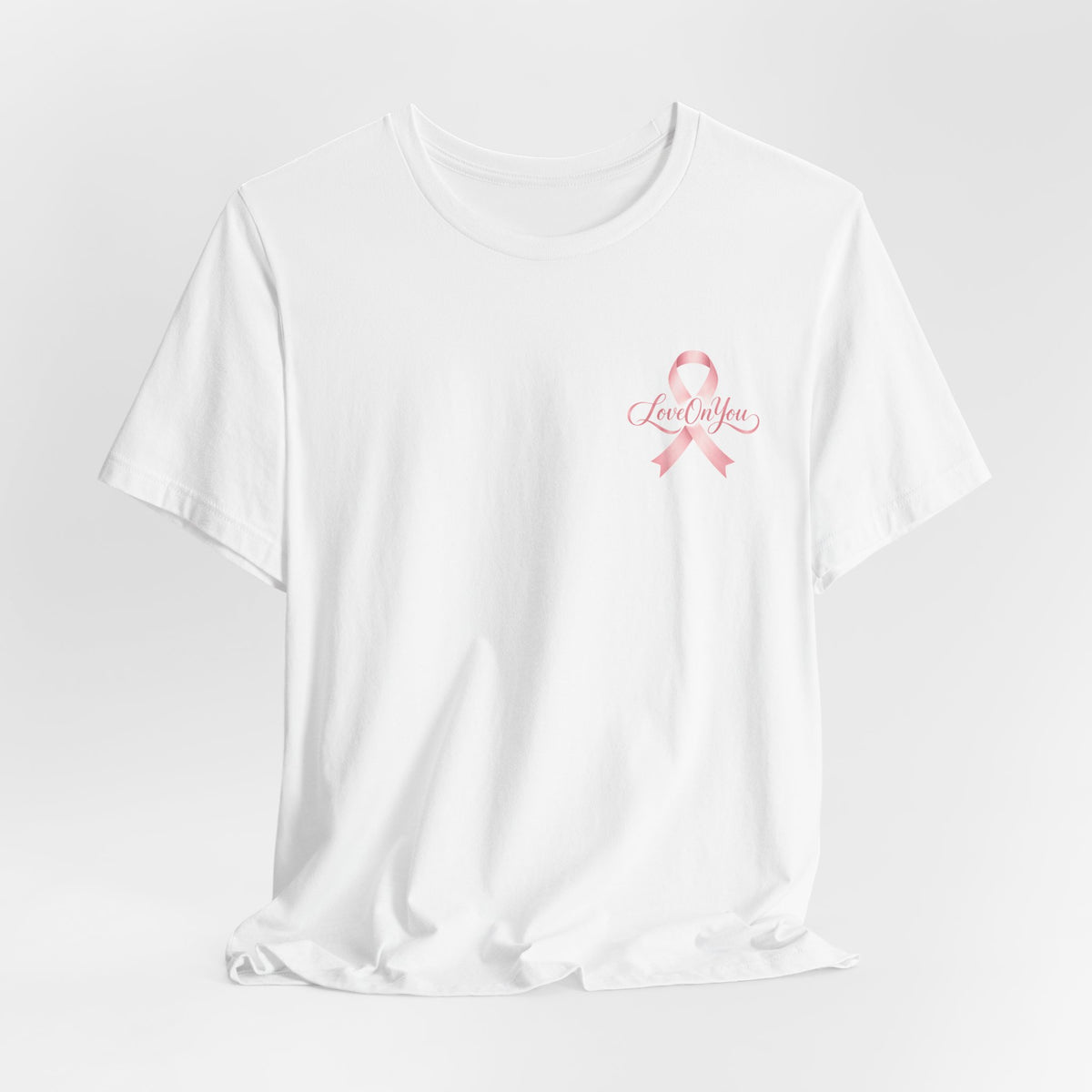 Love On You - Breast Cancer Awareness Jersey Short Sleeve Tee