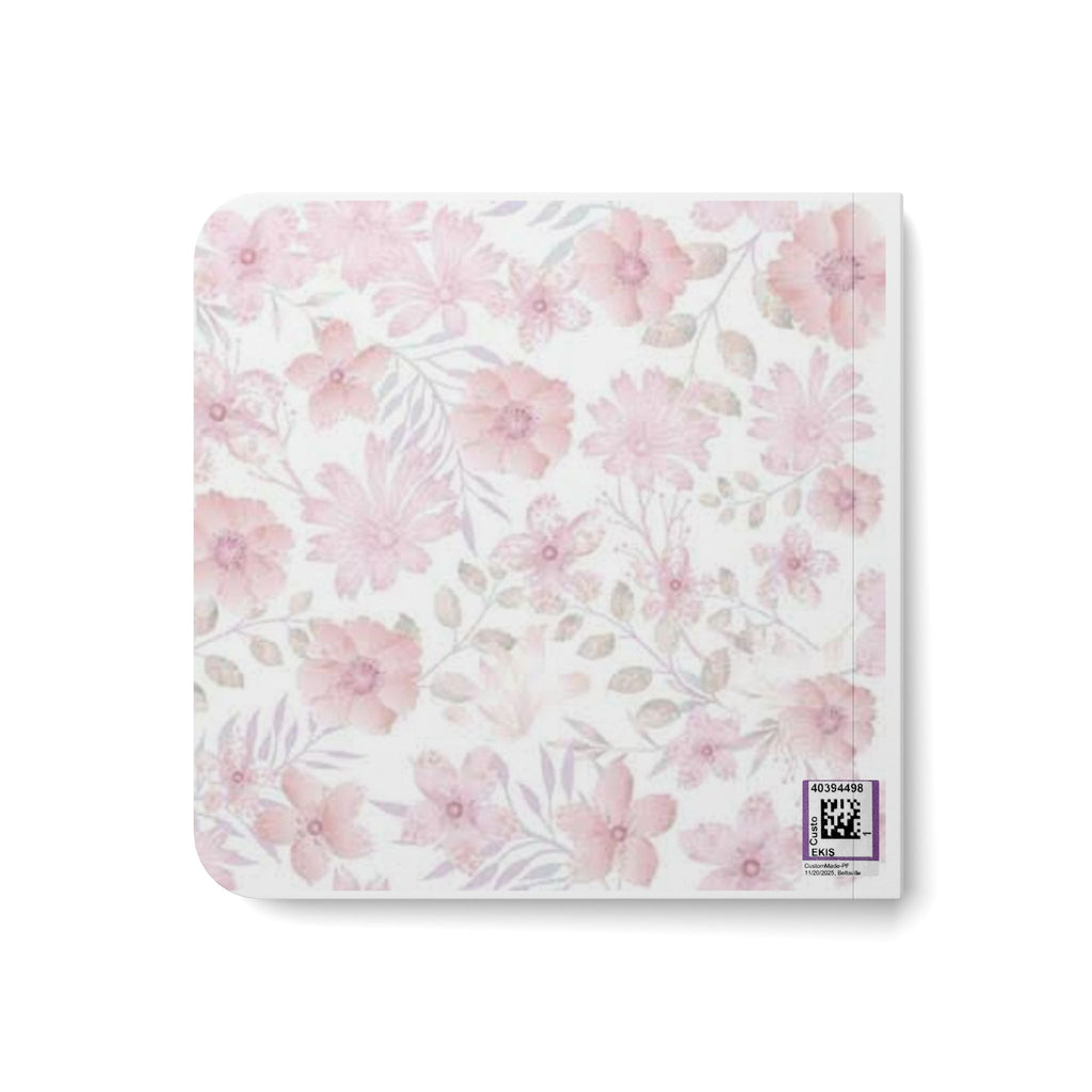 Hope in Bloom | Floral Breast Cancer Awareness Notebook