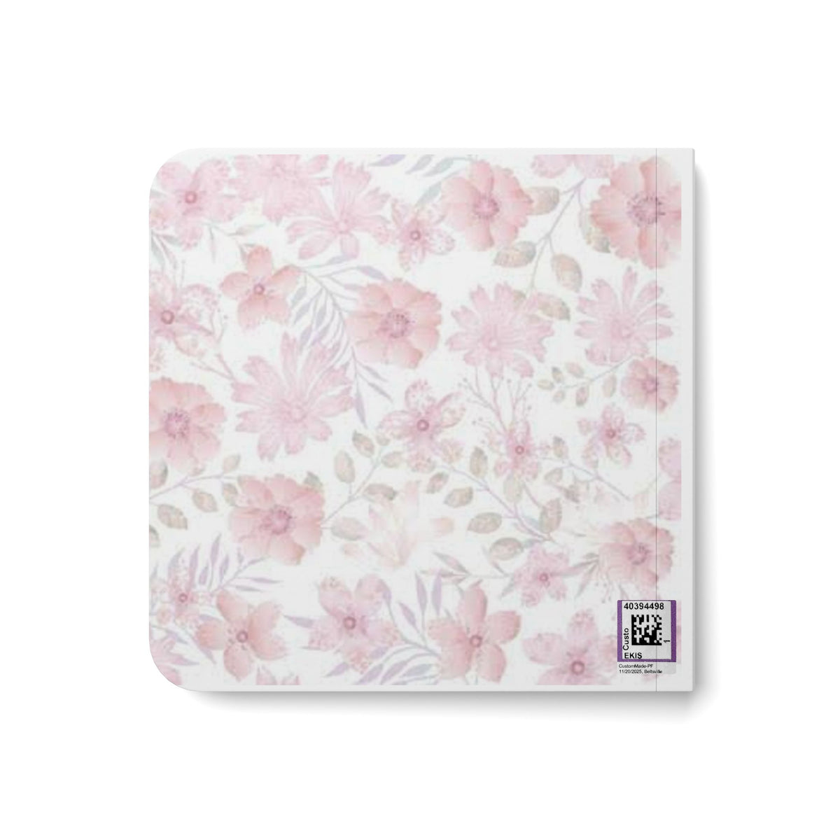 Hope in Bloom | Floral Breast Cancer Awareness Notebook