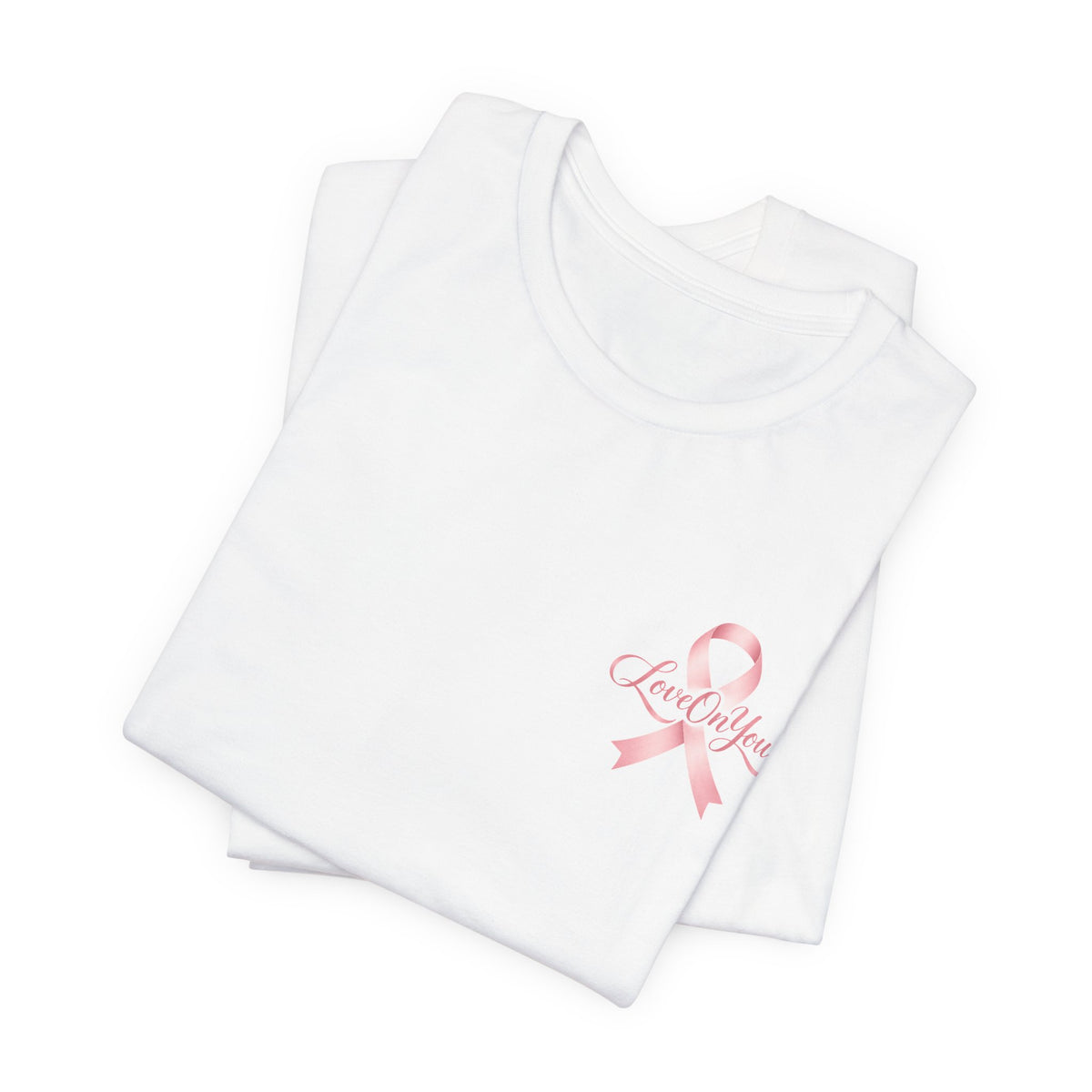 Love On You - Breast Cancer Awareness Jersey Short Sleeve Tee
